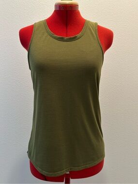 MPG - Classic Olive Green Tank Top - Women's Size Small